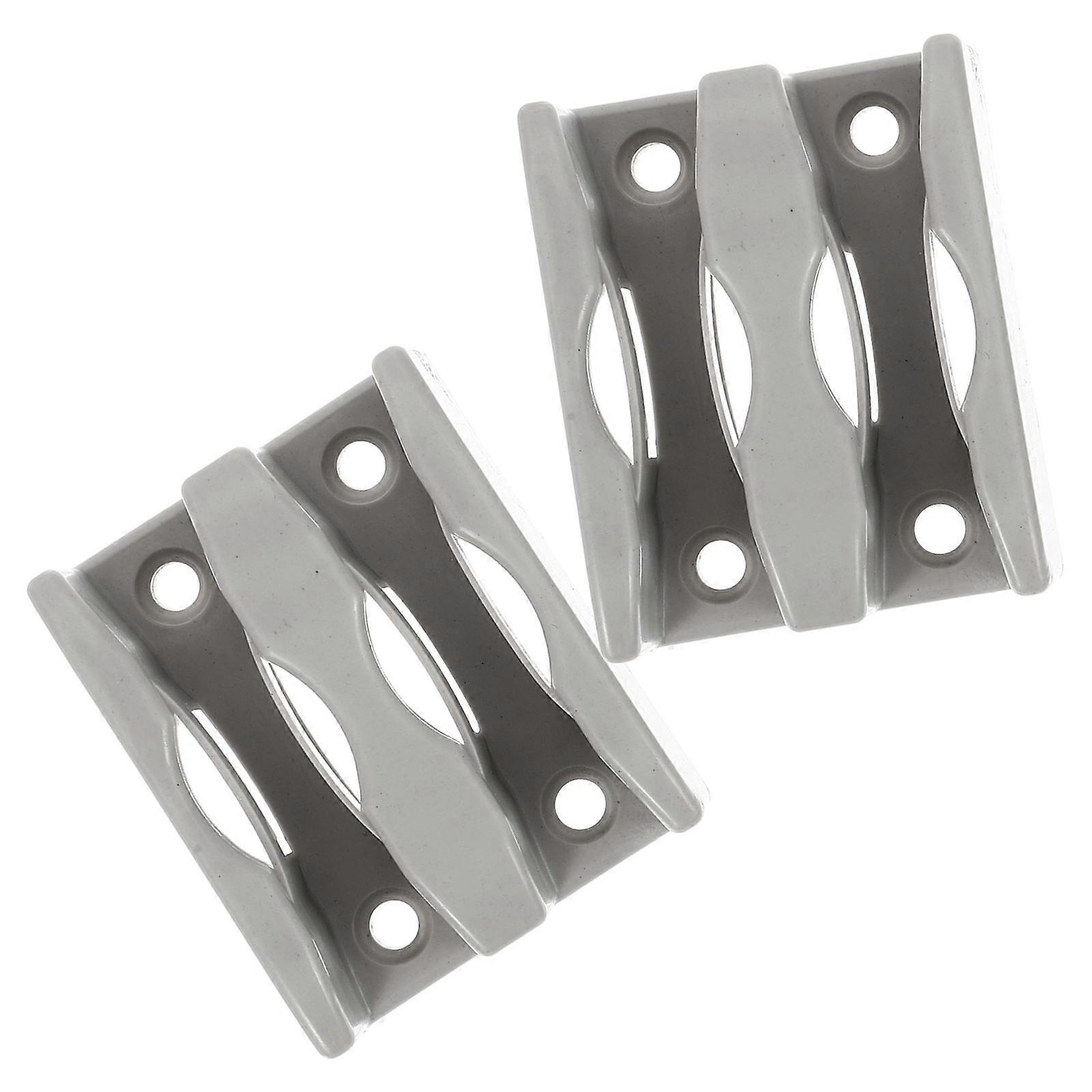 Shower Door Guide PP Sliding Bottom Door Guides 10Pcs for Bathroom Use