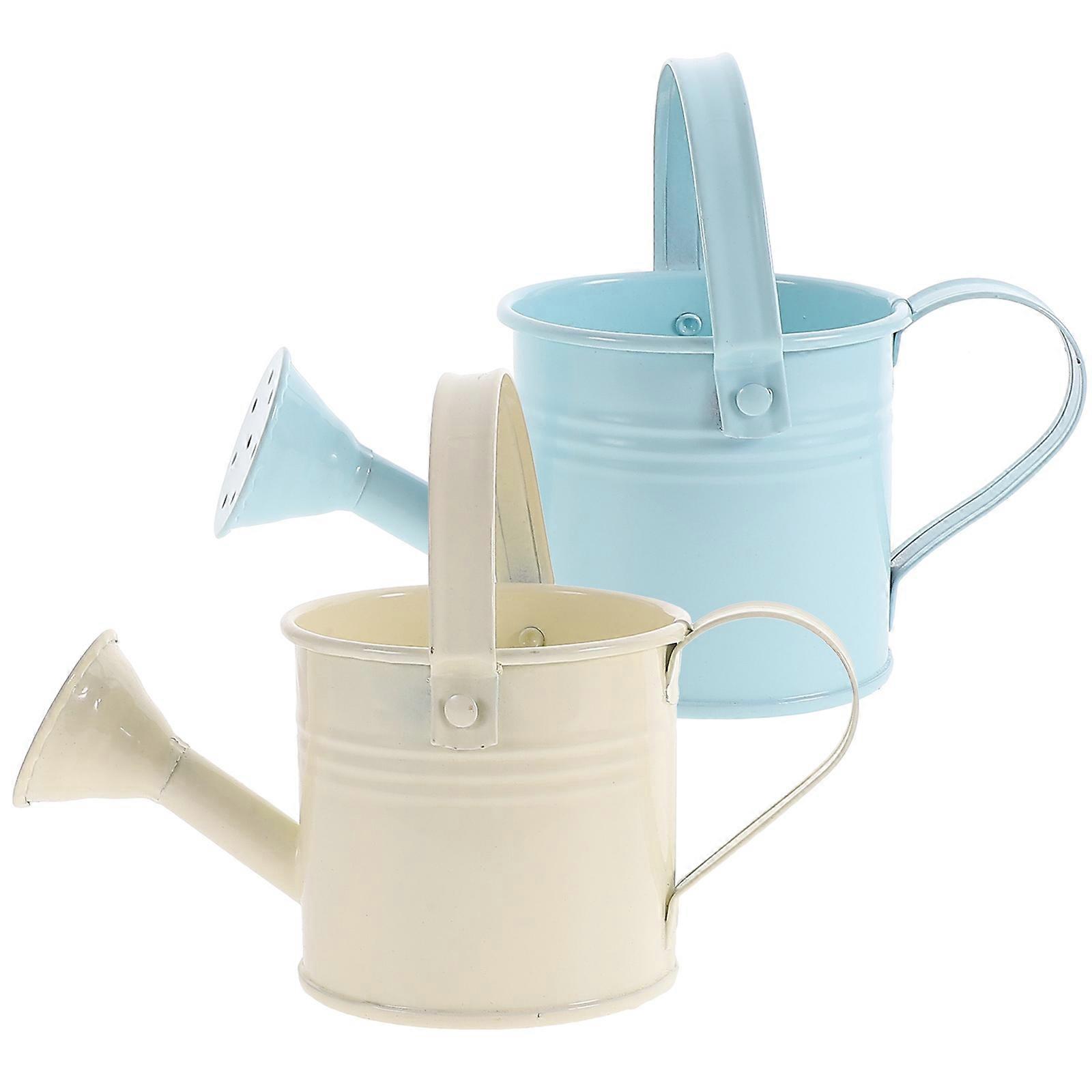 Creative Plastic Watering Can for Plants with Portable Design 6Pcs