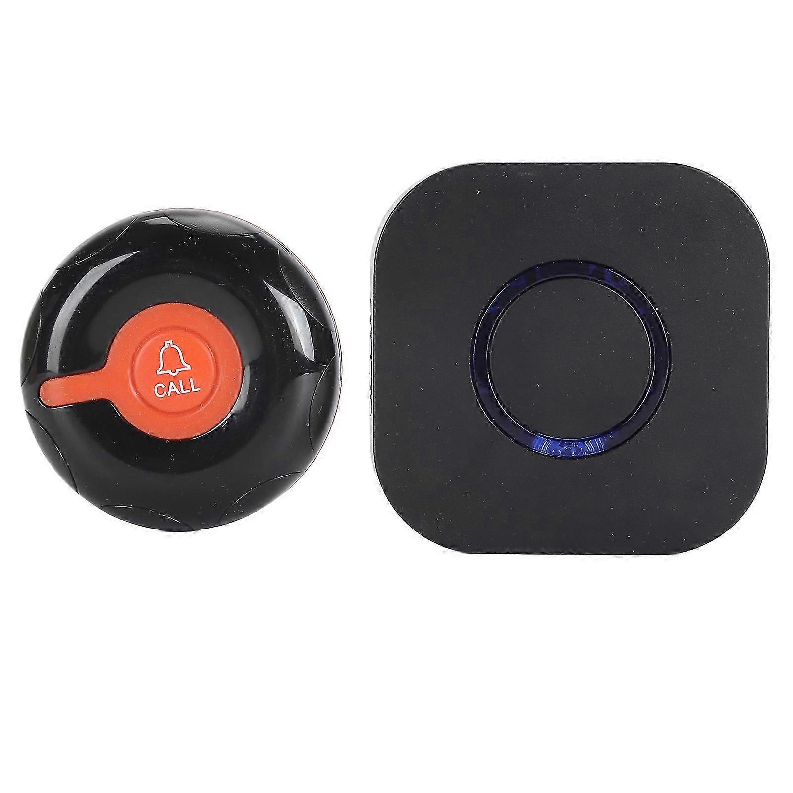 Caregiver Pager Emergency Nurse Alert System 433MHZ Volume Adjustment Long Range Multifunction Wireless Doorbell 2025