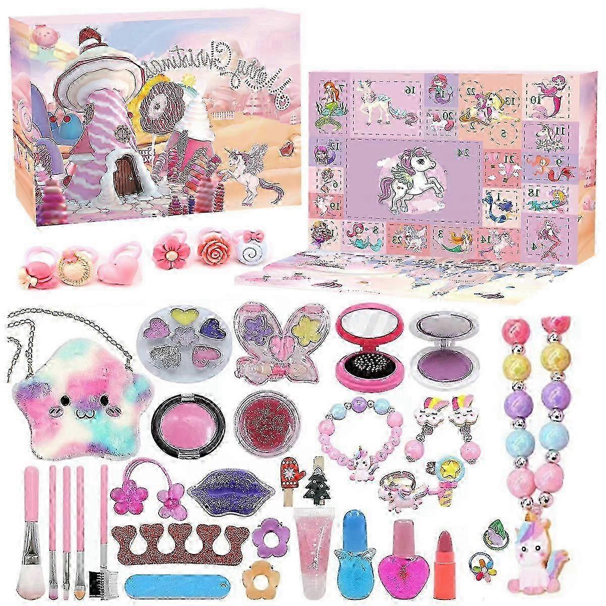 Χριστουγεννιάτικο Ημερολόγιο Advent 2025 Χριστουγεννιάτικα Δώρα 2025 38 τεμάχια Δώρα Χριστουγεννιάτικου Πάρτι Χριστουγεννιάτικα Δώρα Σετ Μακιγιάζ Χριστουγεννιάτικα Δώρα Έκπληξη