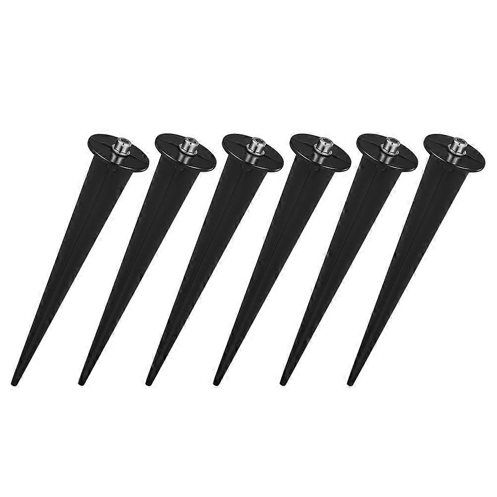 Landscape Yard Lamp Stakes for Solar Light Use 12Pcs Plastic Stakes