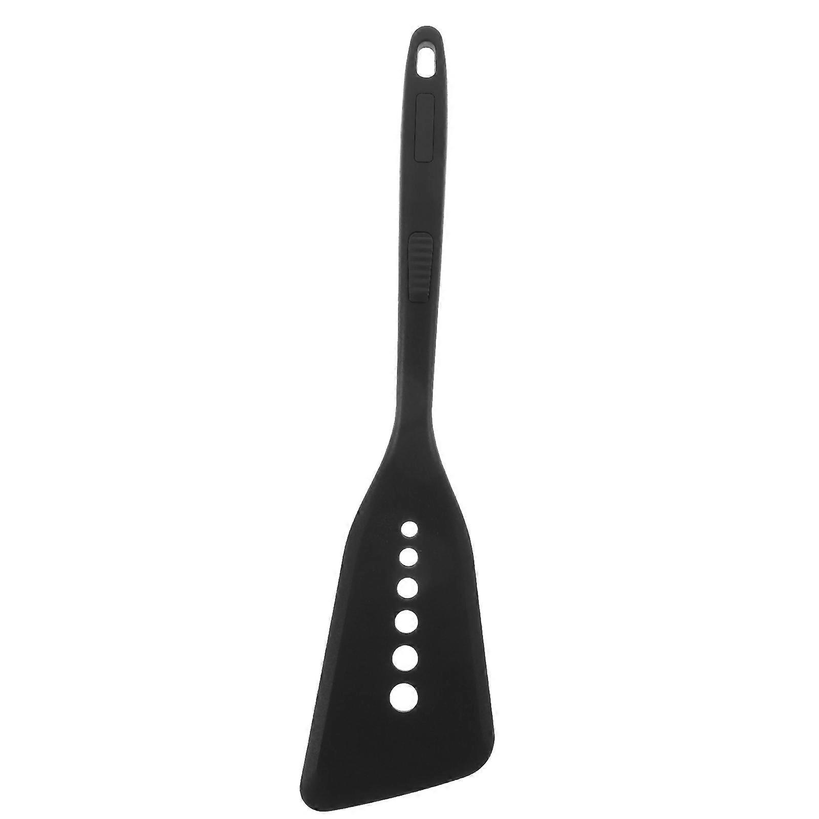 5Pcs Silicone Turner Kitchen Spatula Scratch Resistant Ergonomic Handle For Restaurant Use