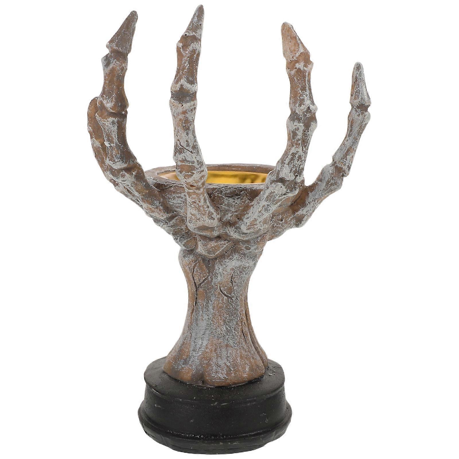 Halloween Resin Incense Burner for Tabletop Decor 3Pcs Set