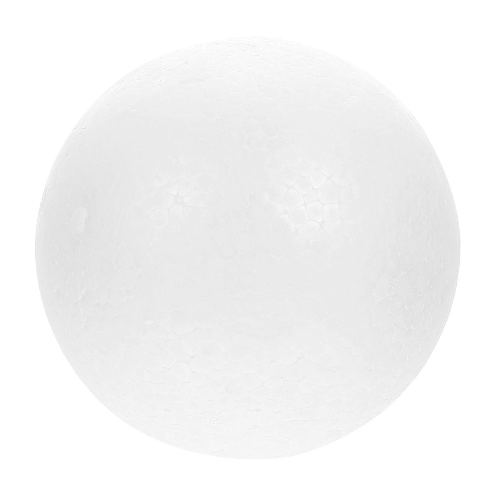 Cake Dummy Foams Cake Model for Decorating 2Pcs Hemisphere Shape White