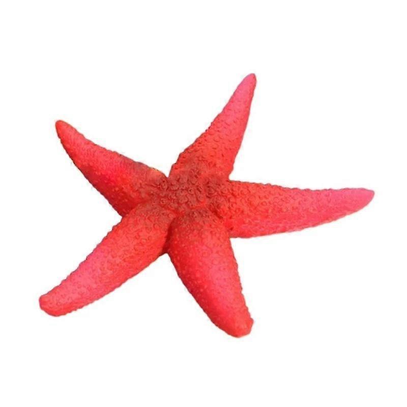 Artificial Silicone Starfishes, Glowing in Dark Silicone Ornament for Aquarium Decoration and DIY Craft Projects