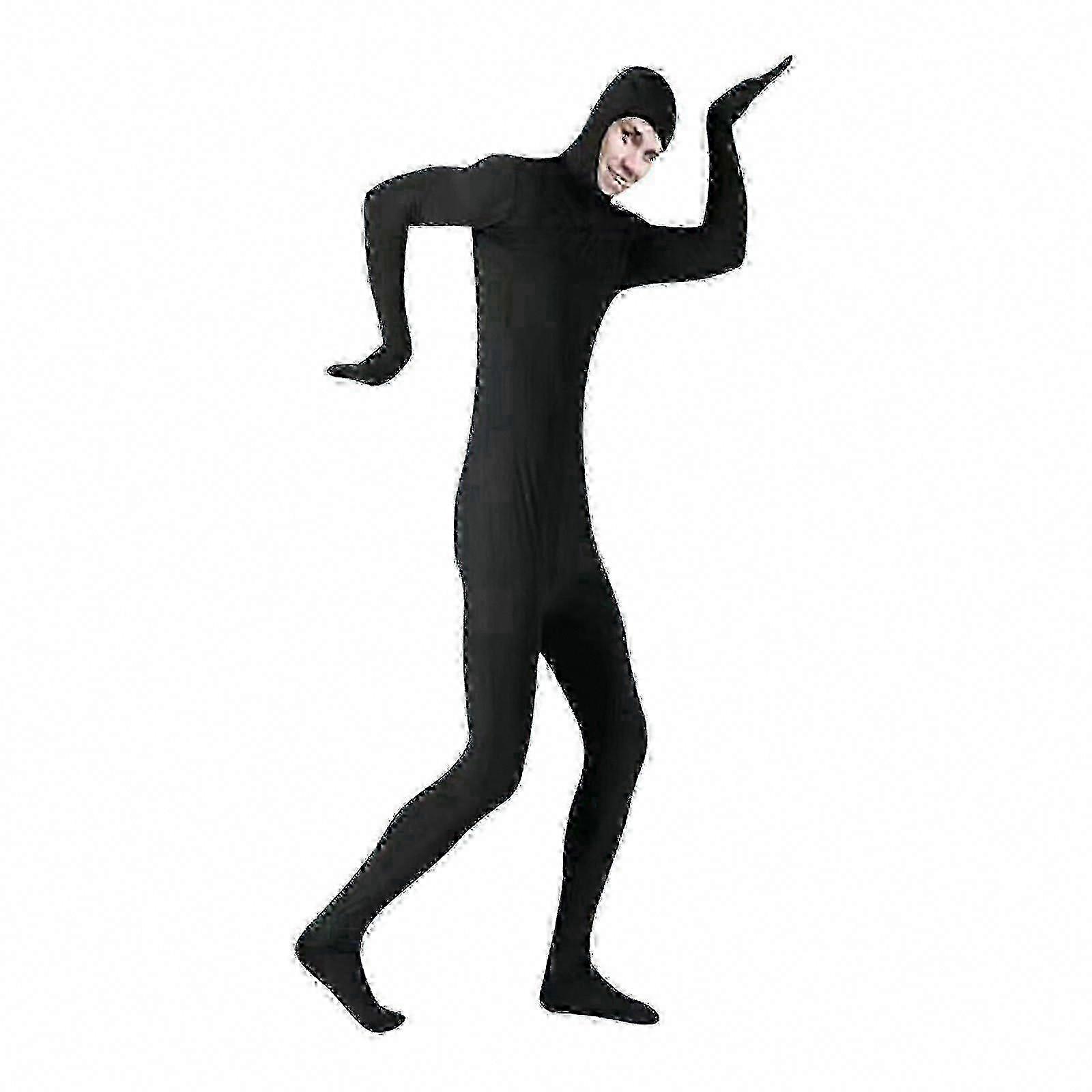 Combinaison zentai Invisible Morph pour hommes et femmes – Costume de cosplay ouvert en élasthanne