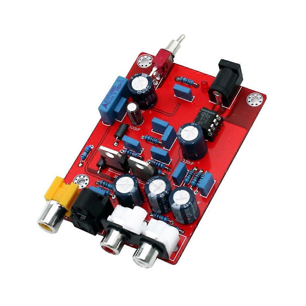 Tda1543 + Cs8412 Dac Audio Decoder Board Circuit Module For Amplifier