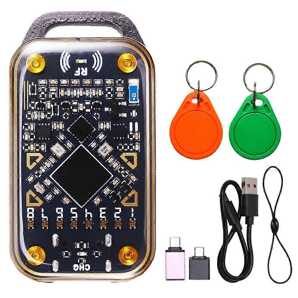 Chameleon Ultra RFID Smart Chip Reader+2XUID Keychain Smart Card Emulator NFC Duplicator 125K 13.56M