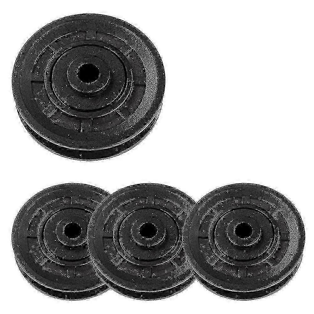 4個入り ユニバーサル 直径70mm 耐摩耗性ベアリング プーリーホイールケーブル ジム フィットネス機器部品