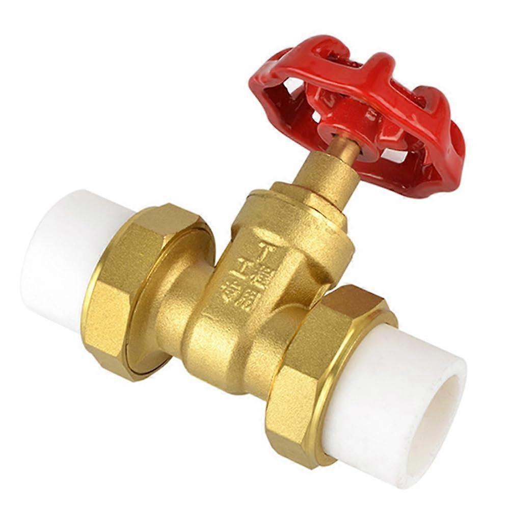 PPR Gate Valve 20/25/32 Double Union Tap Water Pipe Switch Hot Melt System PPR25