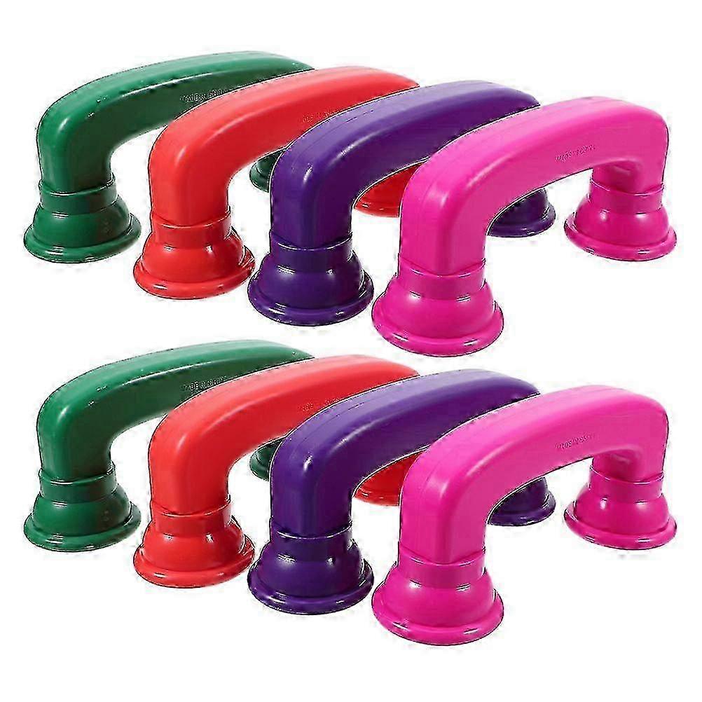 8pcs Plastic Whisper Phone Kids Auditory Feedback Reading Phone Toddler Cell Phone Colorful Fun Toy For Early Learning