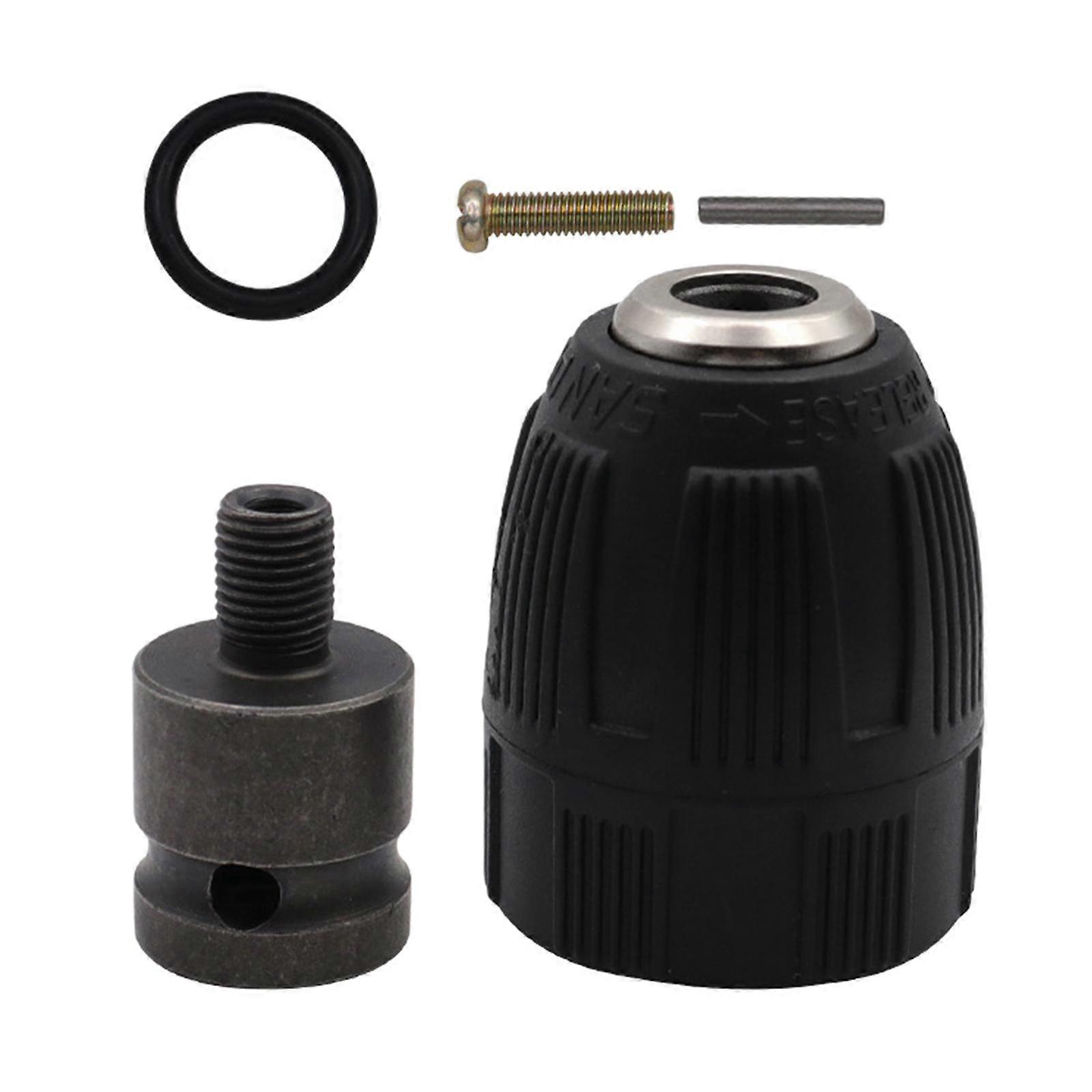 Keyless Drill for Chuck Quick Change Converter Conversion Tool for Impact Driver
