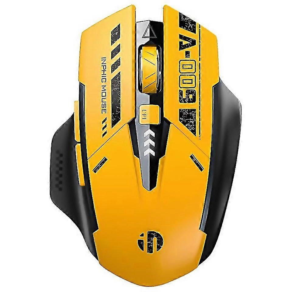 Souris sans fil Bluetooth 3 modes Inphic A9, chargement silencieux, sensation mécanique