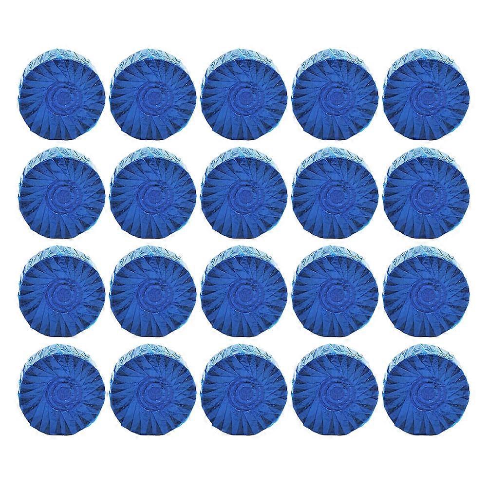 Toilet Cleaning Block 40Pcs Flush Square Shape For Effective Bathroom Cleaning Experience