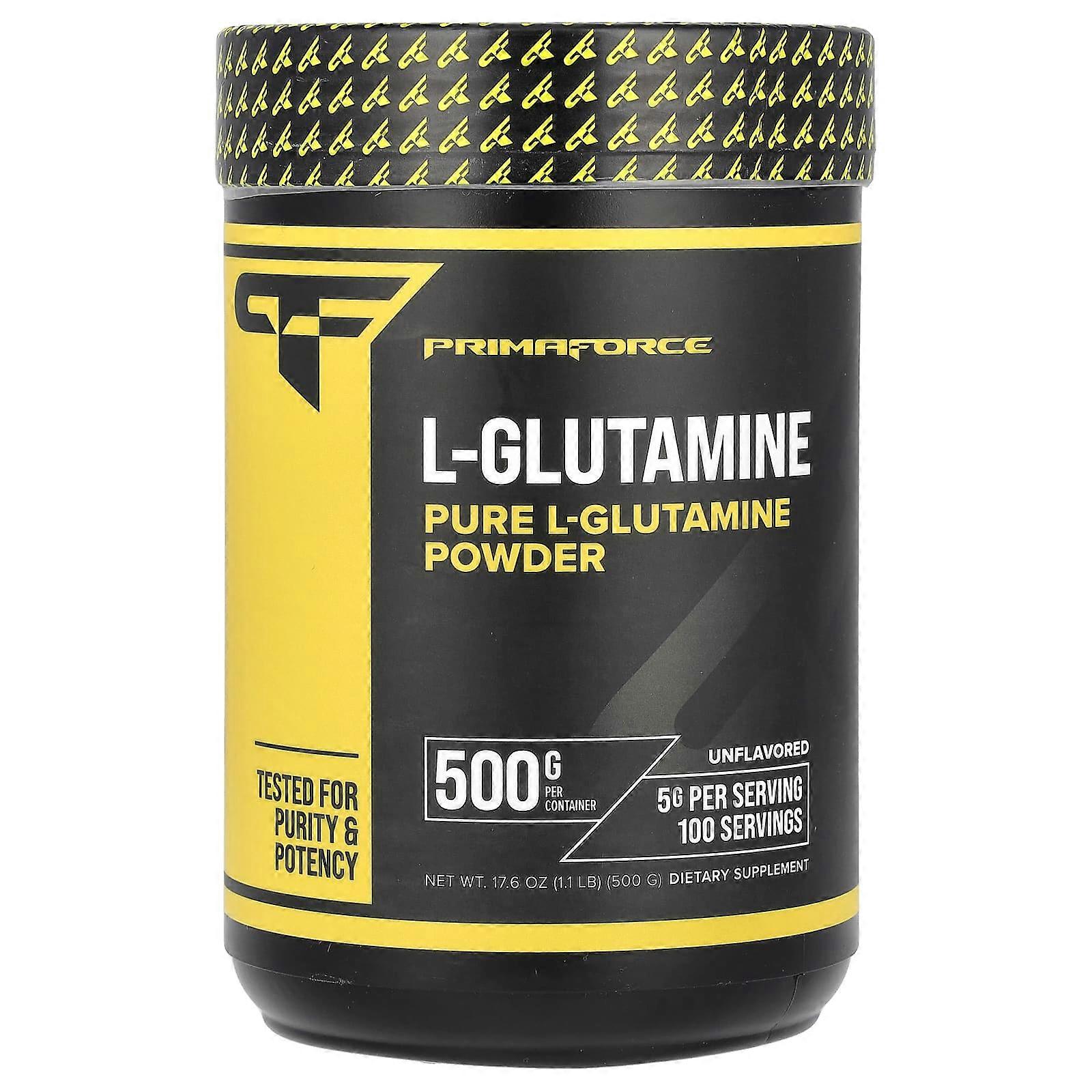 L-Glutamine, Unflavored, 1.1 lb (500 g)