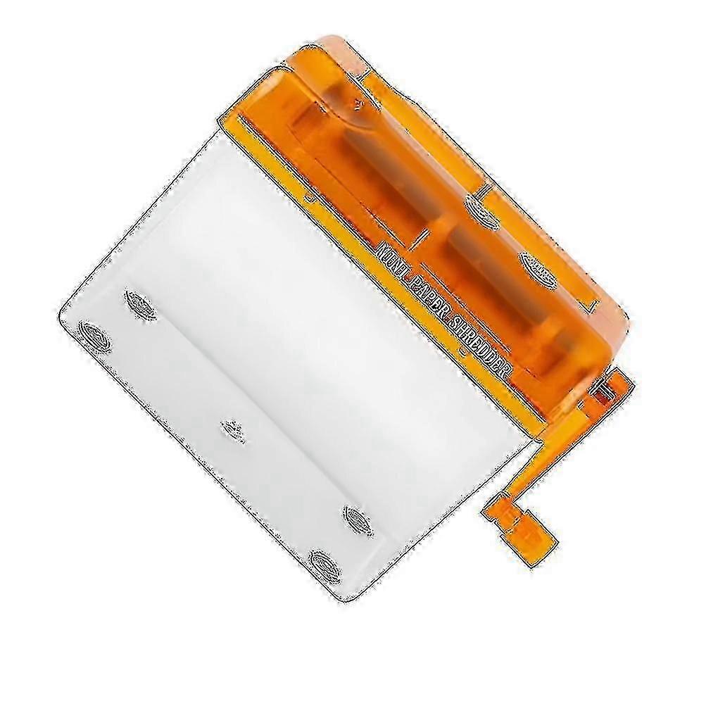 Efficient Shredder For Paper And Documents Portable And Easy To Tw