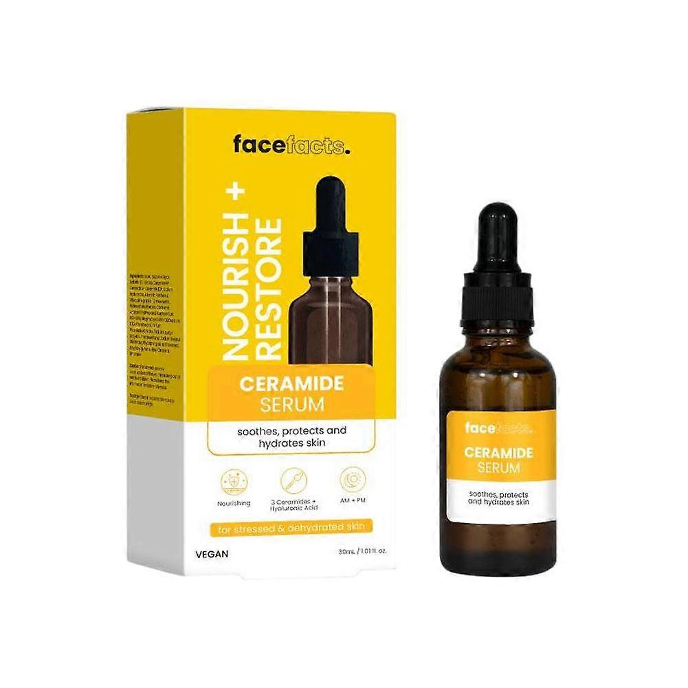 30ml Hydrating Face Serum for Dry Sensitive Skin 24-Hour Moisture Lock Lightweight Fast-Absorbing Formula Improves Fine Lines