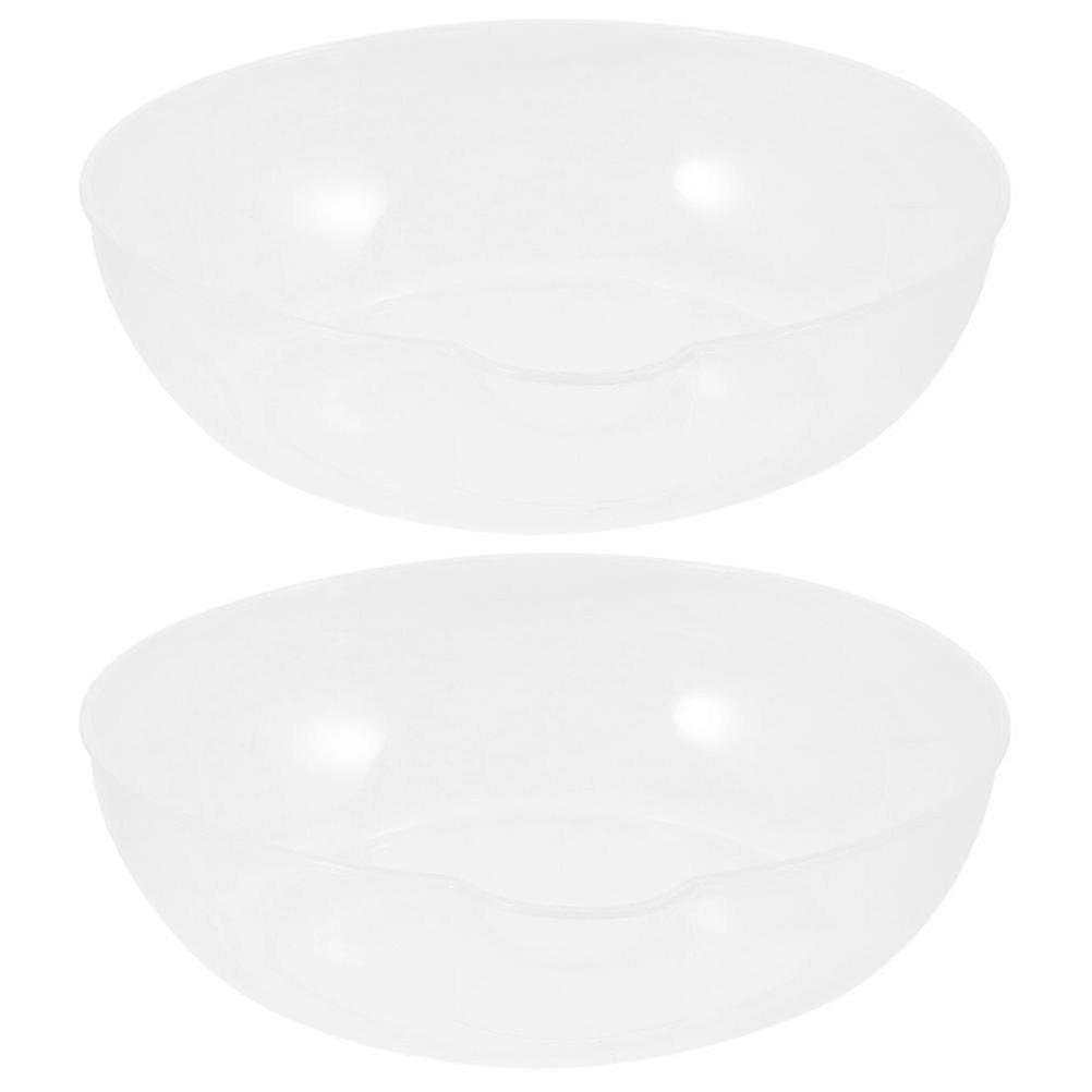 25-26 2pcs Daily Use Scale Tray Food Scale Round Pan Convenient Weight Scale Tray