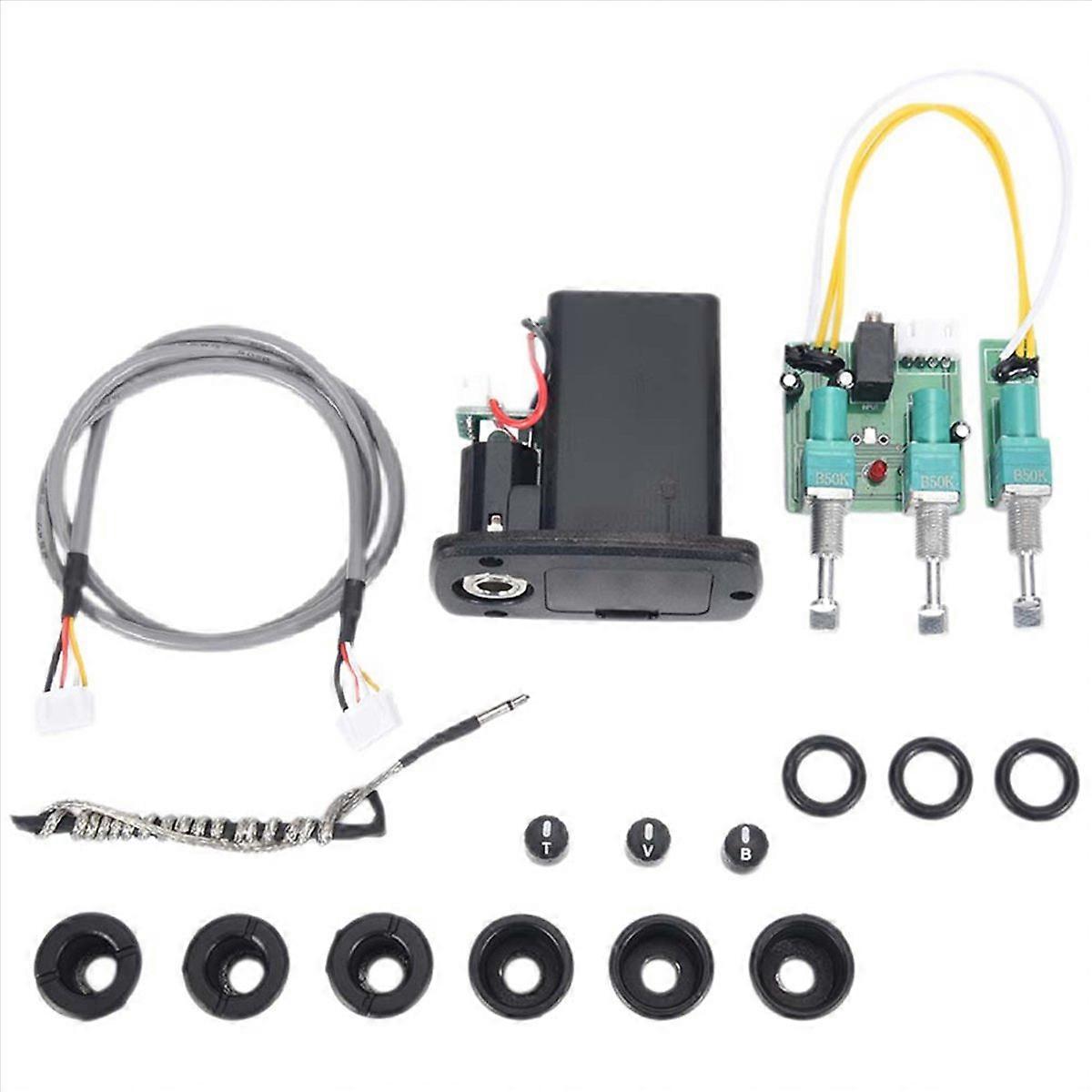 3 Band Acoustic Classical Guitar Equalizer Guitarra EQ Preamp Pickup