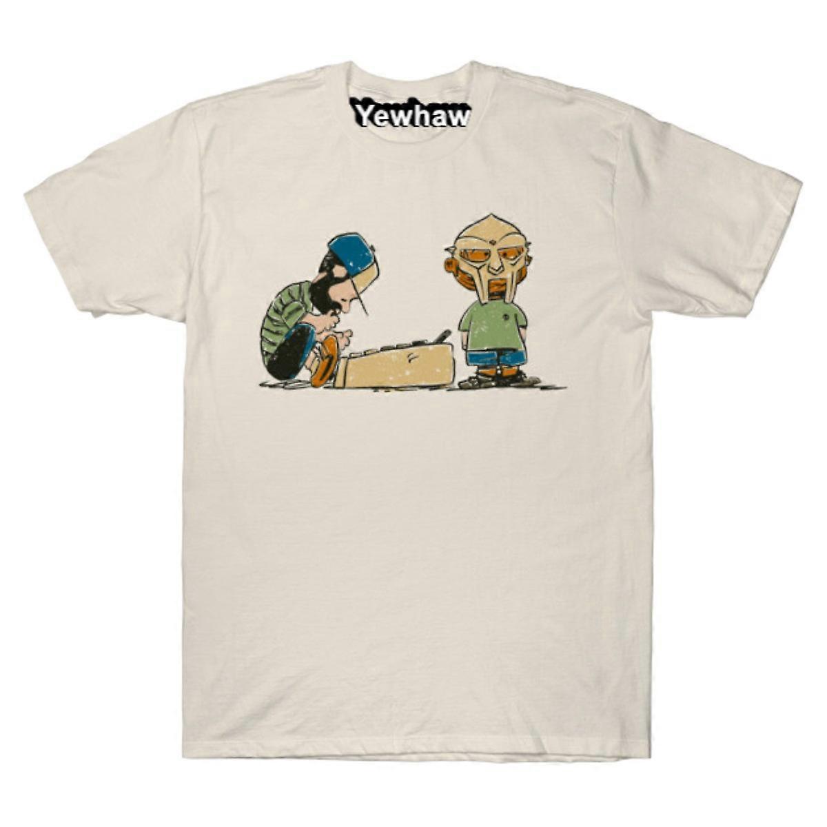 Camiseta J DILLA com MF DOOM QVINTAGE Camiseta musical