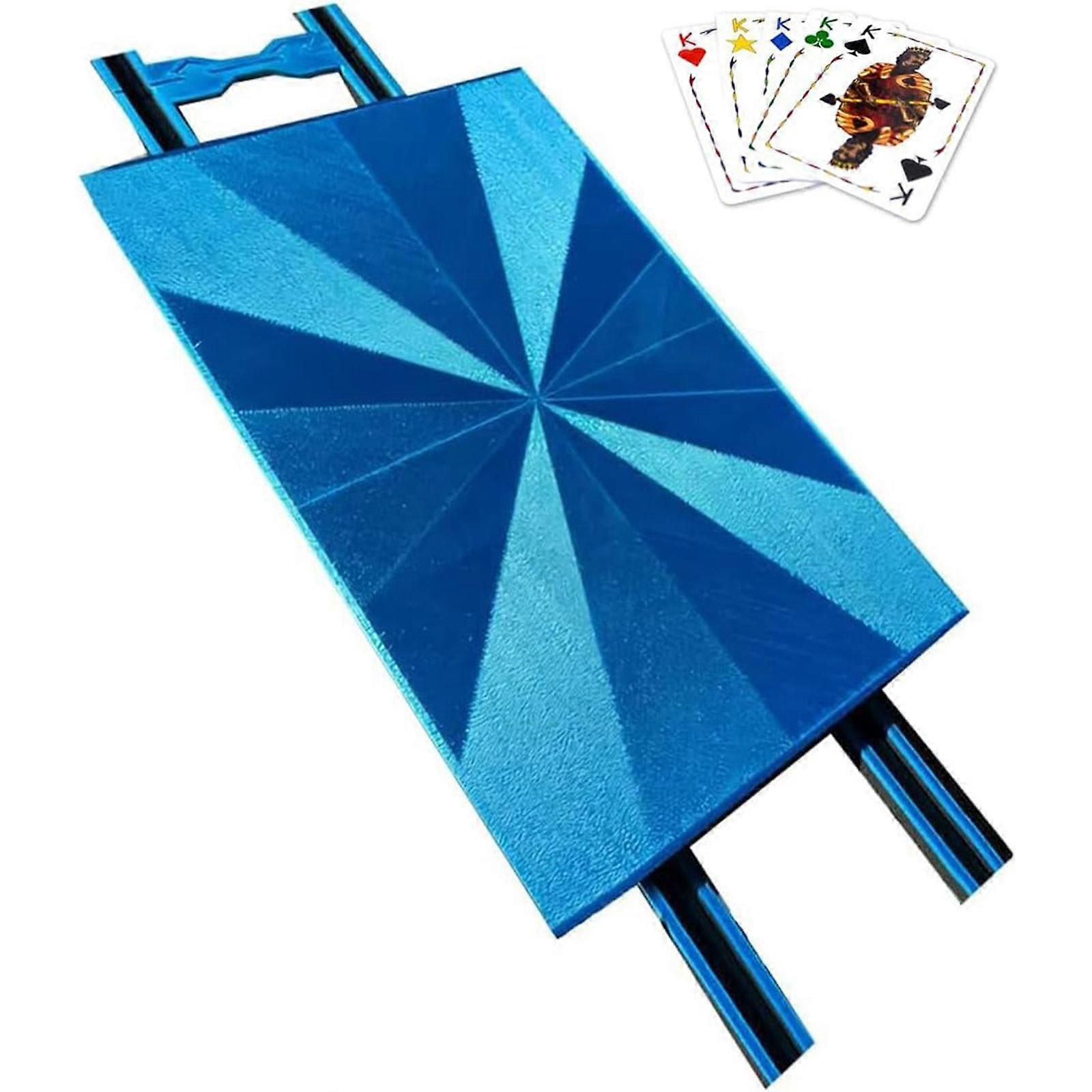  Game Glider Multi Color Slider Original, Sliding Cards Along a Rail, Tabletop Track for Card Games