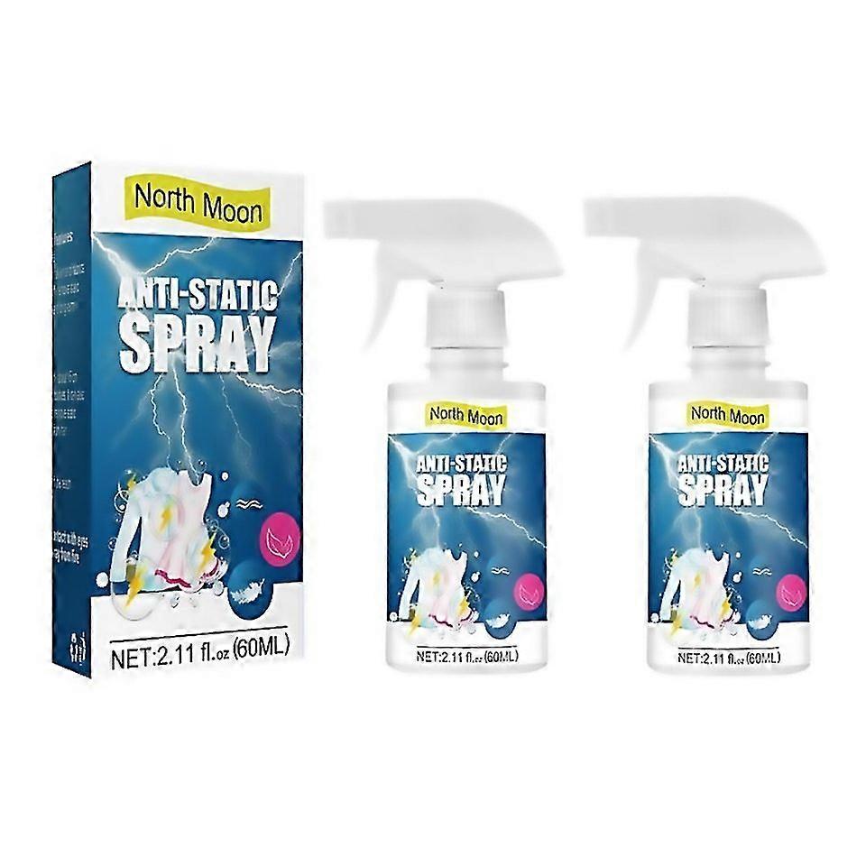 For 2pcs Anti Static Spray Anti Static Spray For Clothes Static Remover For Clothes Static Eliminato