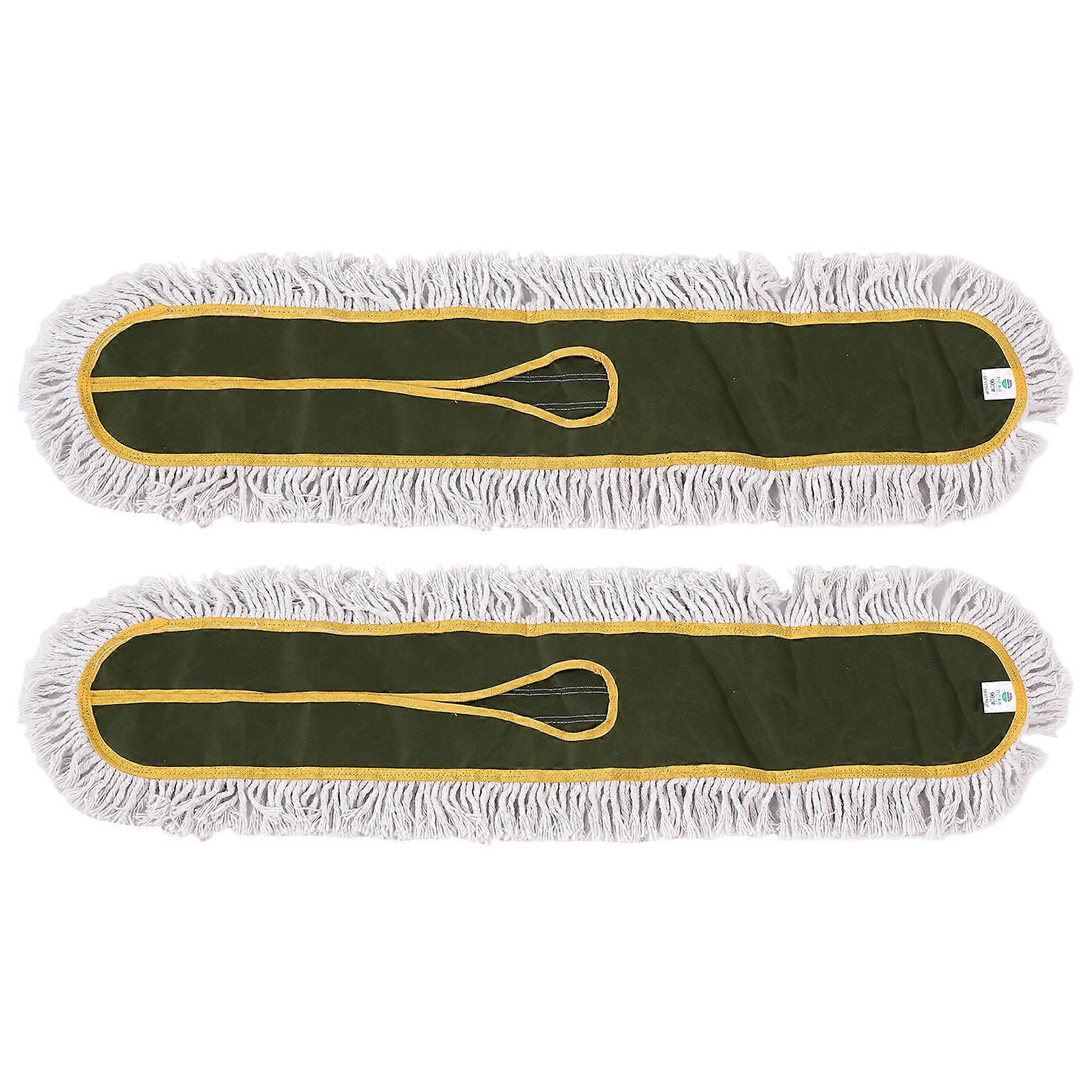 Almofadas de esfregão comercial de 36 polegadas para limpeza de piso, verde