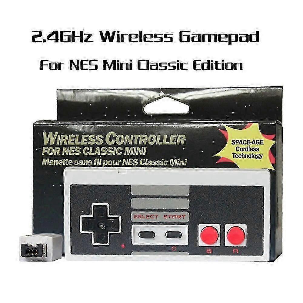 Manette sans fil Manette de jeu Manette de jeu Joypad pour Nintendo NES Mini Classic Edition Manette de konsol Tilbehør