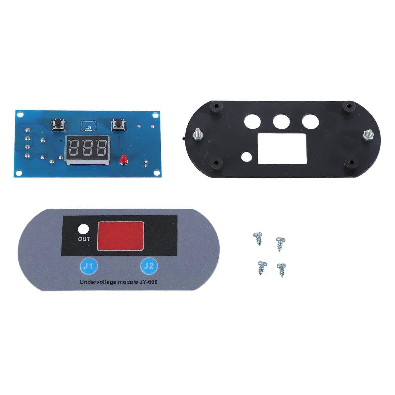 DC 12V strømavstengningsbeskyttelsesmodul batterilader utladerkontroller underspenningsbeskyttelseskort automatisk avstengning flerfarget