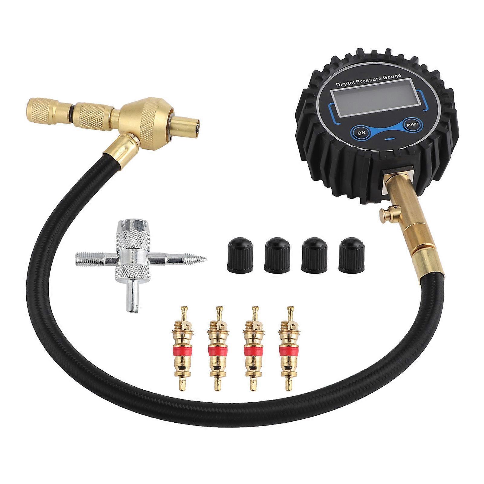 Multifunction deflator with precise air pressure measurement