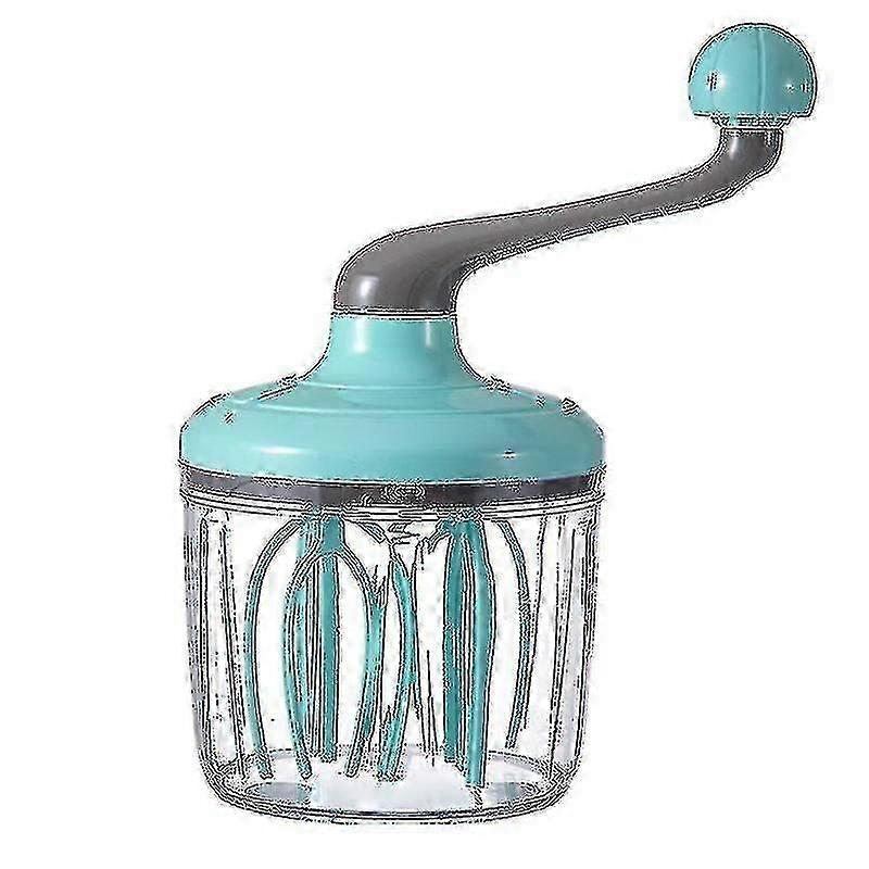 Rotary Hand Whisk Manual Whisk Egg Beater Rotary Handheld Egg Frother Mixer For Baking Cooking-mxbc