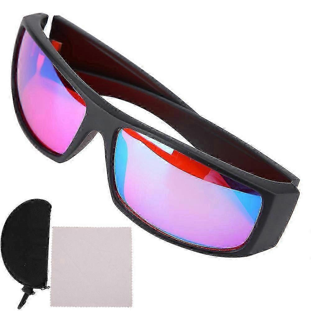 Color Blind Corrective Glasses for Red Green Blindness - Eyewear for Weakness in Color Vision & Eyesight Improvement_yyc