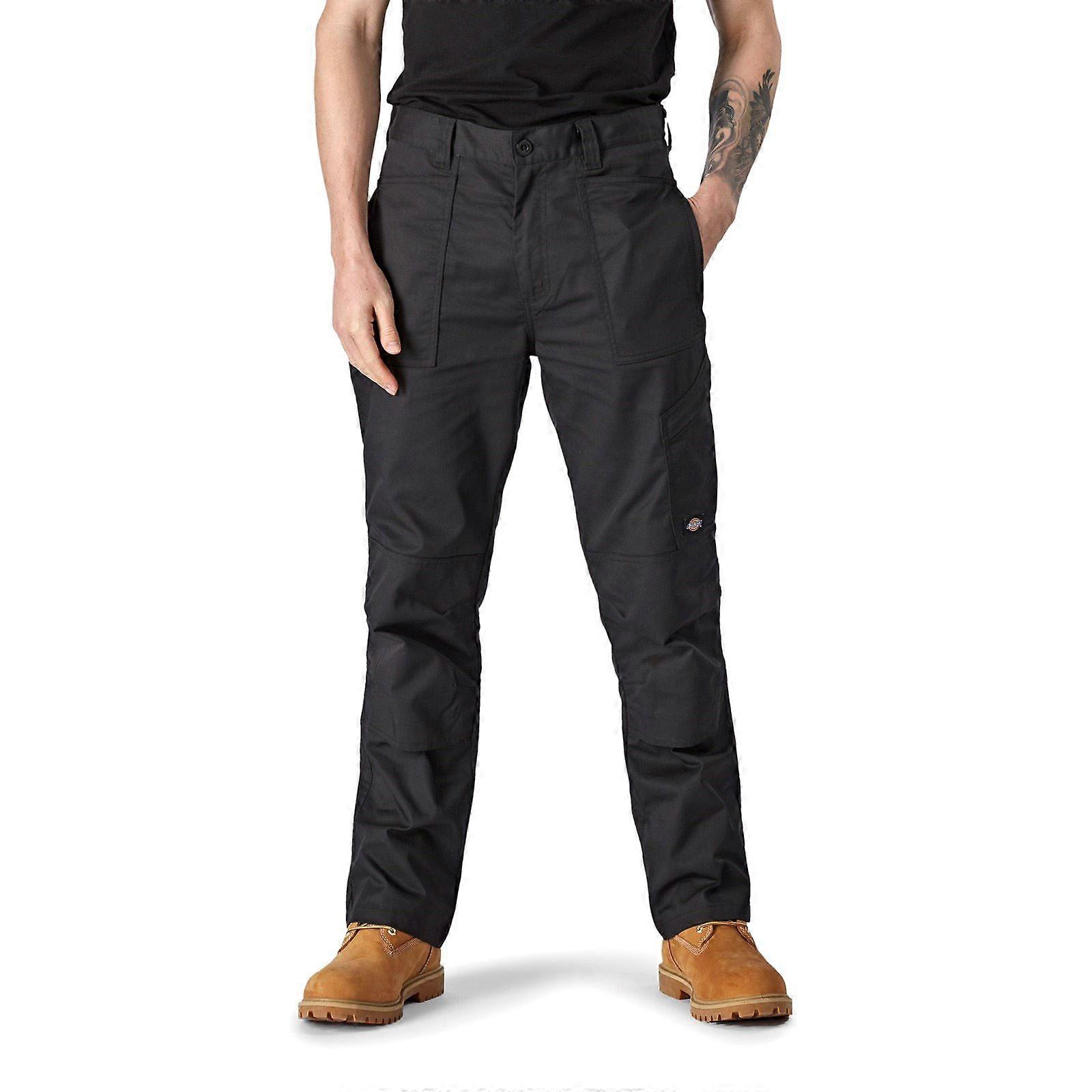 Dickies Action Flex Polyester Men's Black Outdoor Trousers