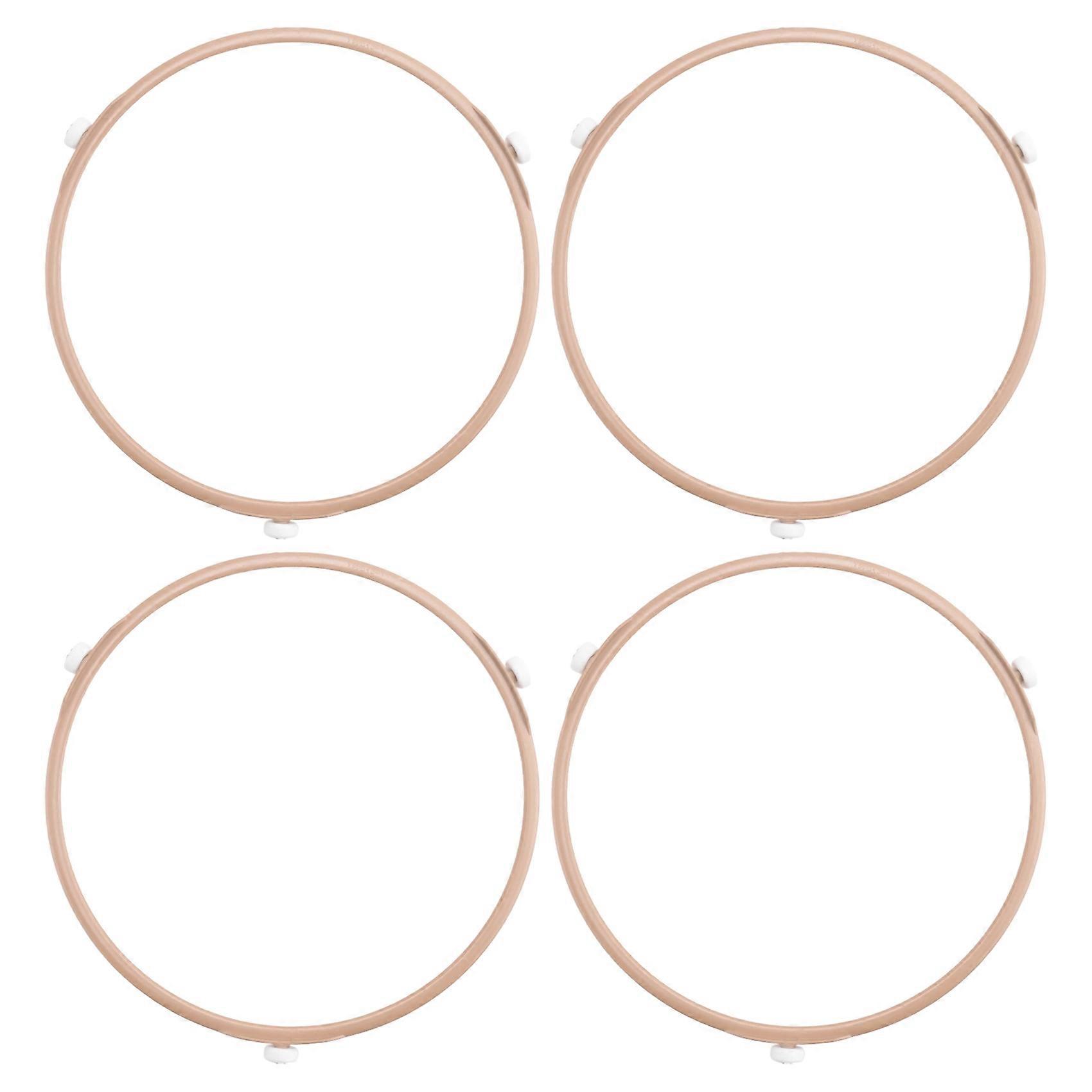 4Pack Microwave Roller Ring Microwave Oven Turntable Ring Plate