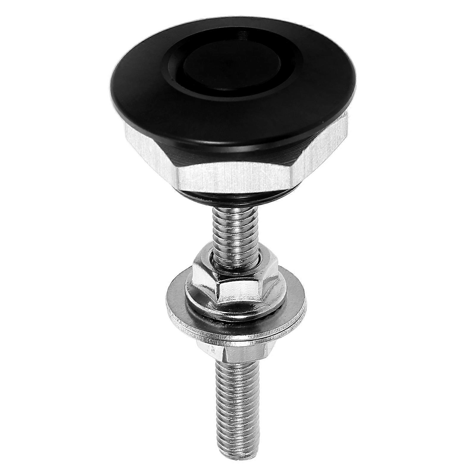 Engine Hood Lock Quick Release Push Button Latch with Anti-Theft