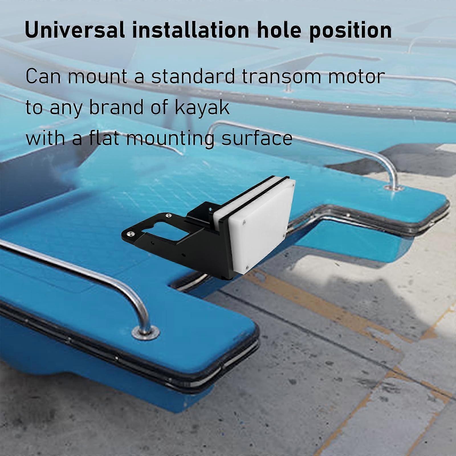 Global Aluminum Motor Support Parenthesis for Secure External Engine Installation on Watercrafts Multicolor