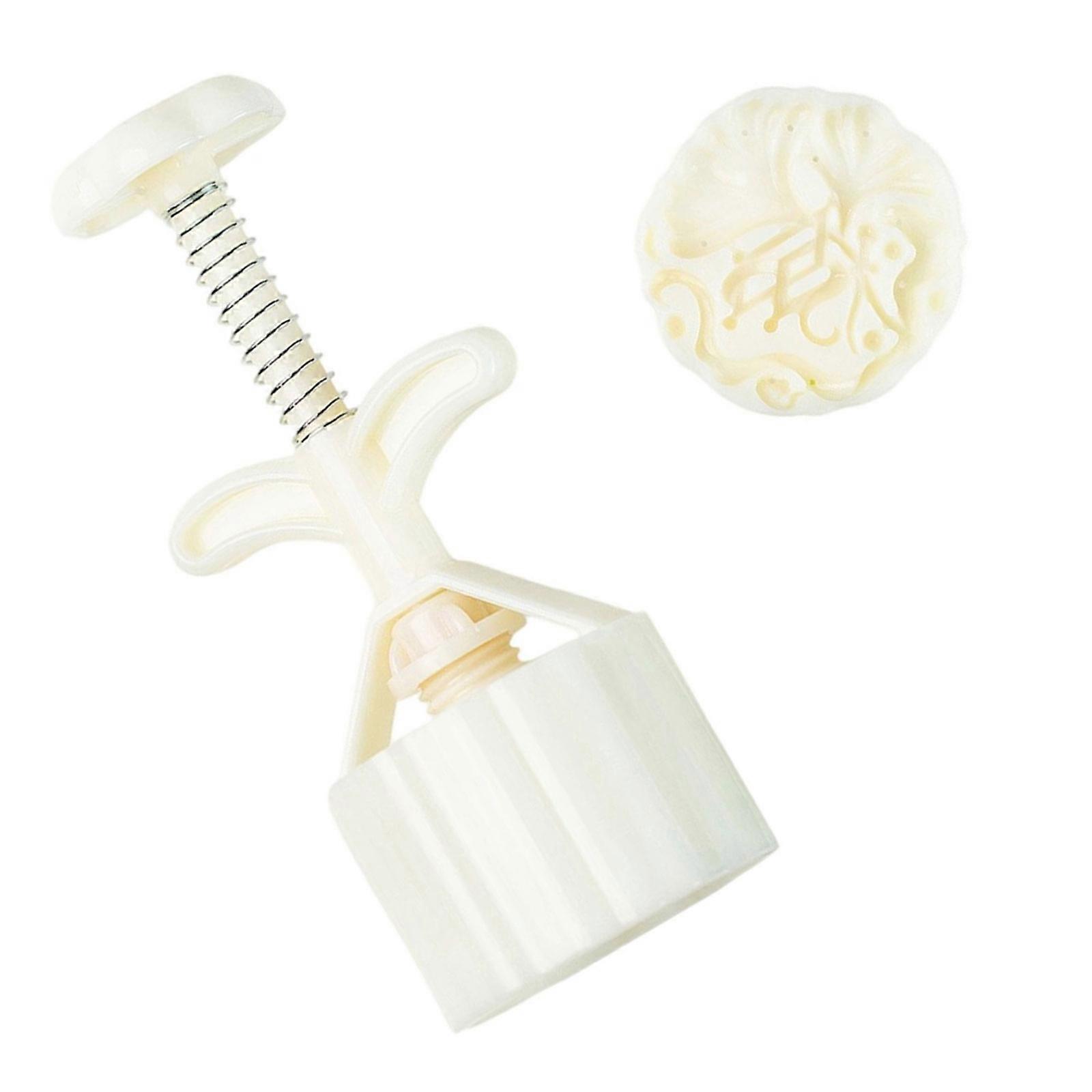 Creative Ginkgoes Shape Mooncakes Molds Durable 75g Ginkgoes Mooncakes Crafting Molds for Artisanal Dessert Enthusiasts Multicolor