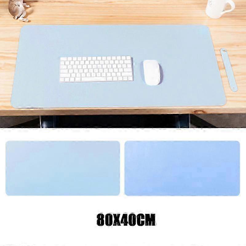 Multifunctional Large Office Desk Pad Non-Slip PU Leather Keyboard Mouse Pad Mat Waterproof