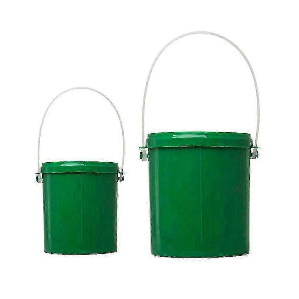 2pcs Angeln Köder Eimer Atmungsaktive Live Regenwurm Maden Wurm Köder Container