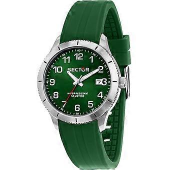 Sector 270 Silicone Strap Grünes Zifferblatt Quarz R3251578016 Herrenuhr