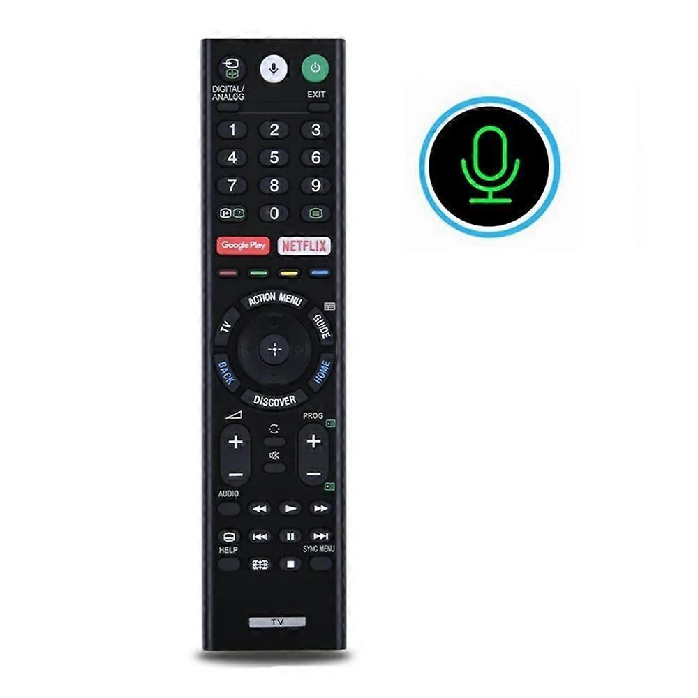RMF-TX200P For Sony TV Voice Control Infrared Remote Replacement 10m Range Ergonomic Controller