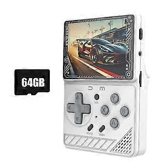 Mini console de videogame portátil 64 GB + 10.000 jogos Pocket Retro Video Player para PS1 GB PSP Multipl