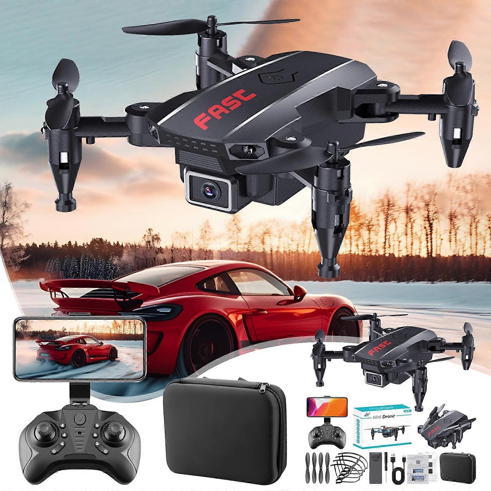 2024 Cyber Monday Deal: Viflosae Mini WiFi FPV Drone with 1080p HD Dual Camera, Altitude Hold, Foldable RC Quadcopter, Compatible with...