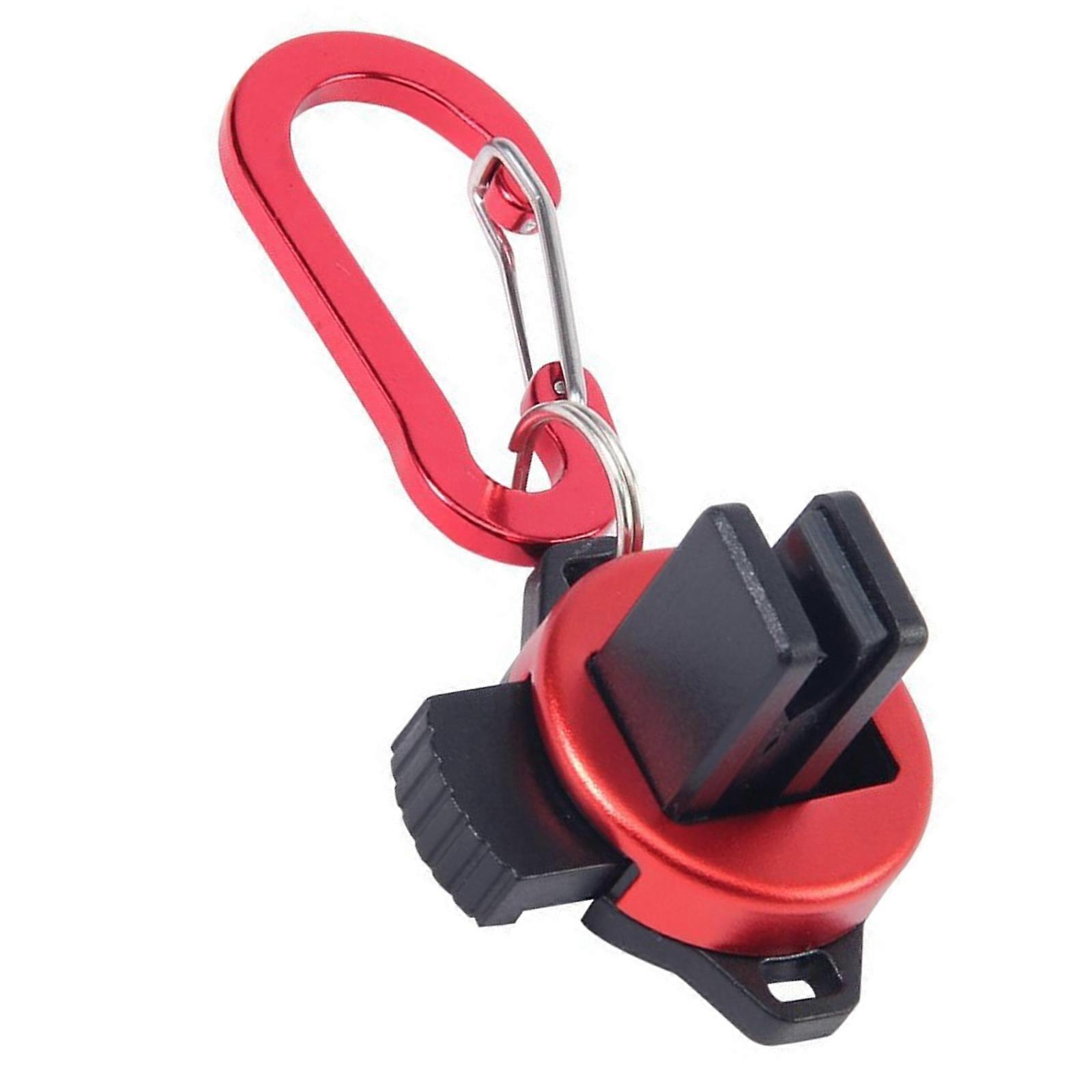 Compacts Fishing Rod Clip with 360 Degree Rotating Folding Fishing Rod Holder for Rebaiting Or Tying Lures with Foldable Multicolor