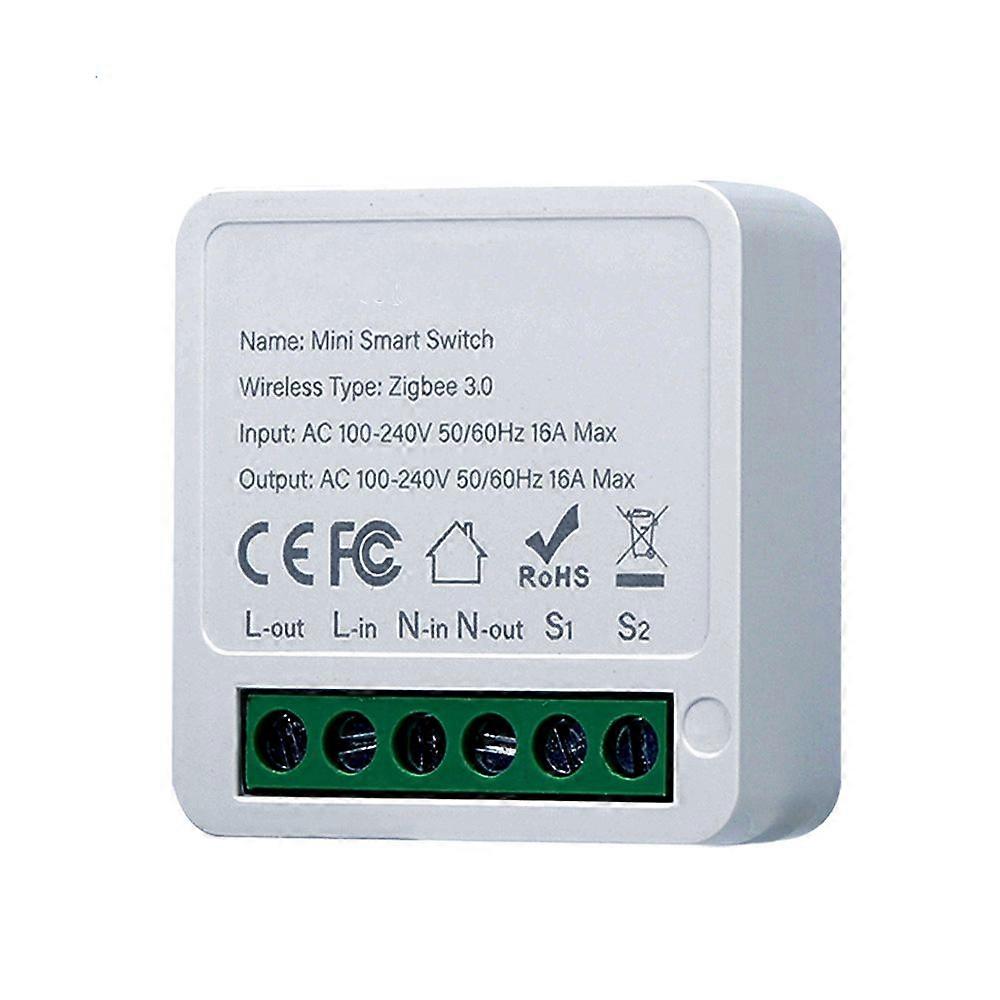 Smart Switch WIFI Light Switch Circuit Breaker Bluetooth Remote Control Module, for Home, 1/2 Way 16A