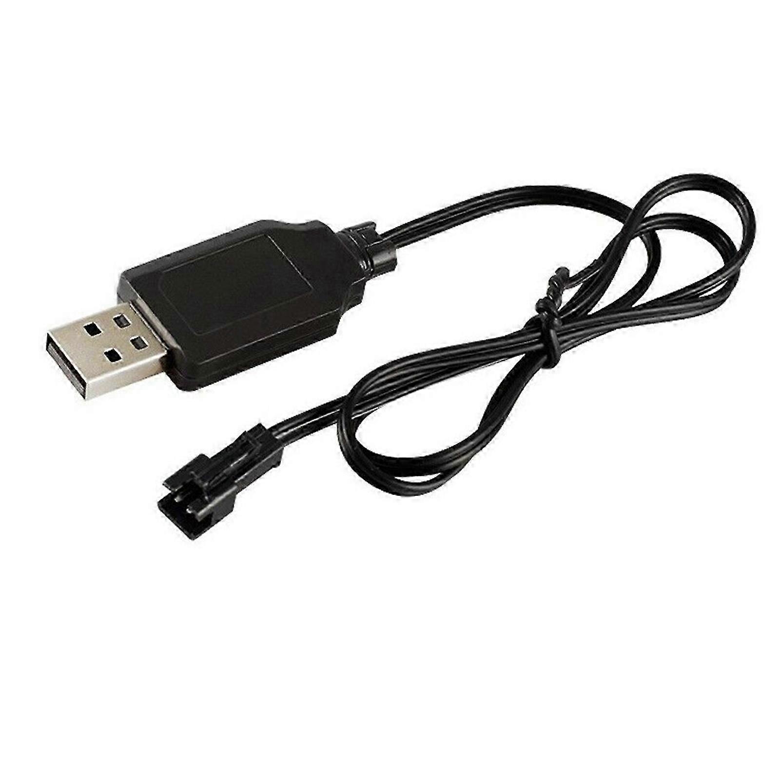 Usb Charger Cable For 3.7V Battery Charger SM-2P Forward RC Car Aircraft Replace js p