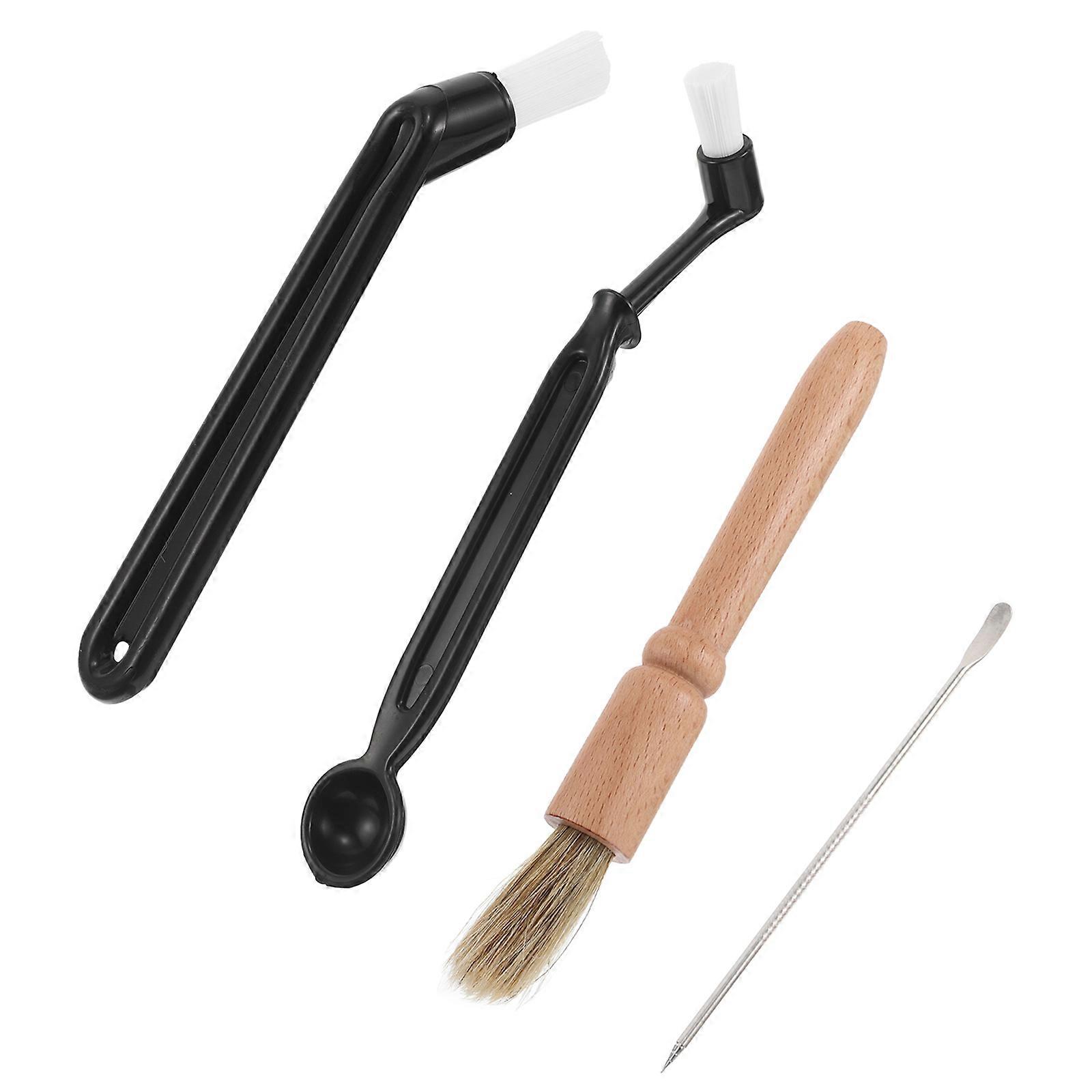 Grinder Cleaning Solution for Home Users Featuring Black Nylon and Plastic Material Providing Easy Usage during Kitchen Cleaning 1 Set