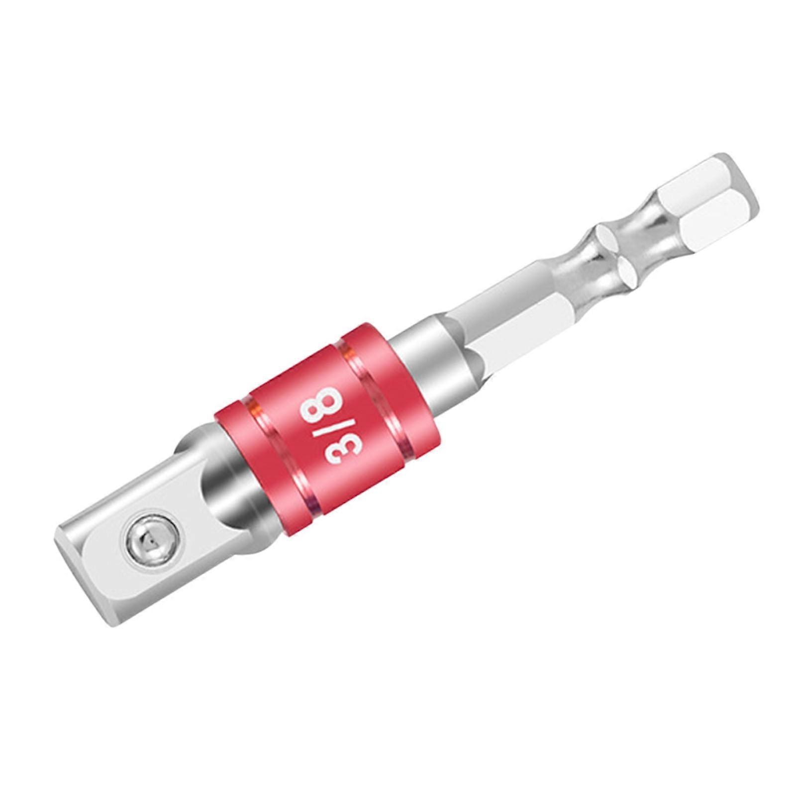 Cailmei Upgraded Adjustable Universal Socket Wrench For 3/8 Drive Ratchet Torque Wrench And Power Drill As Show B