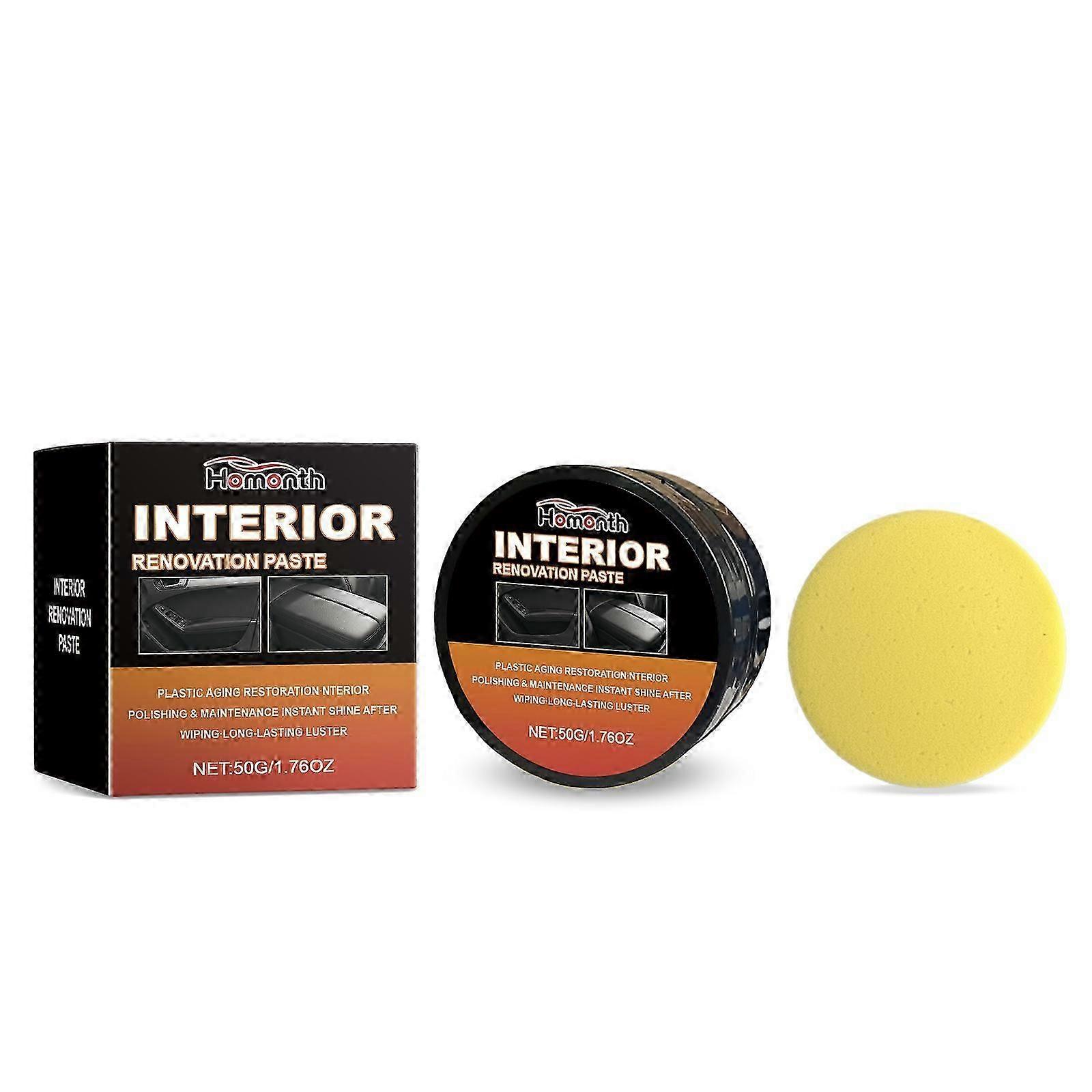 Leather Reconditioning Cream for Car Seats - Cleans