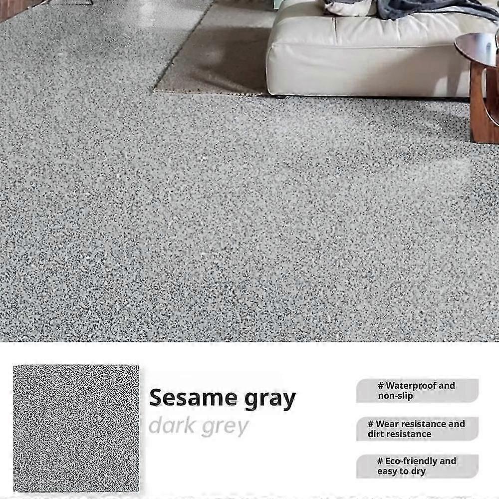 High-Gloss Marble Effect Self-leveling Floor Coating Garage Waterproof Paint